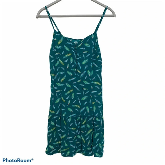 AEROPOSTALE Feather Woven Tank Dress Sundress XS - Picture 8 of 8